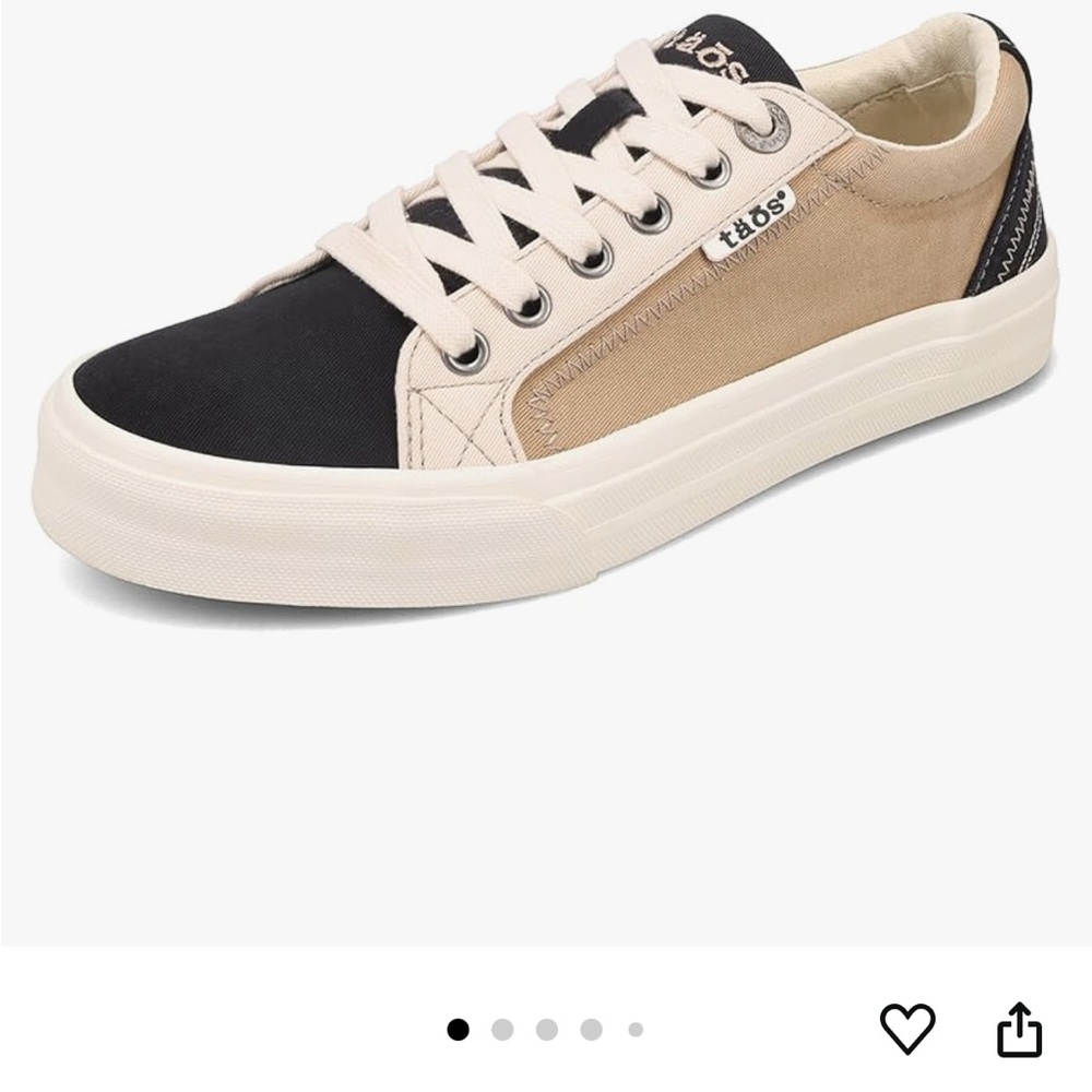 Taos Stylish Black and Tan Women's Sneakers